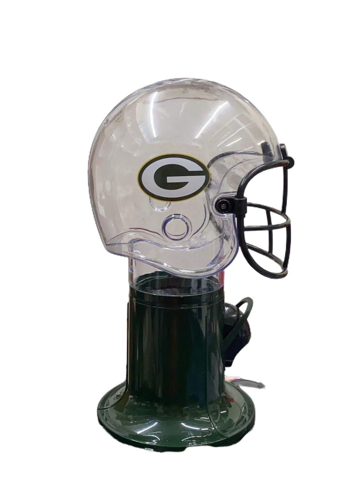 Green Bay Packers Chrome Mini Hover Helmet