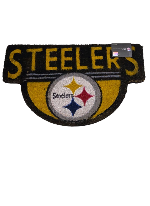 Pittsburgh Steelers Logo 20'' x 30'' Coir Doormat