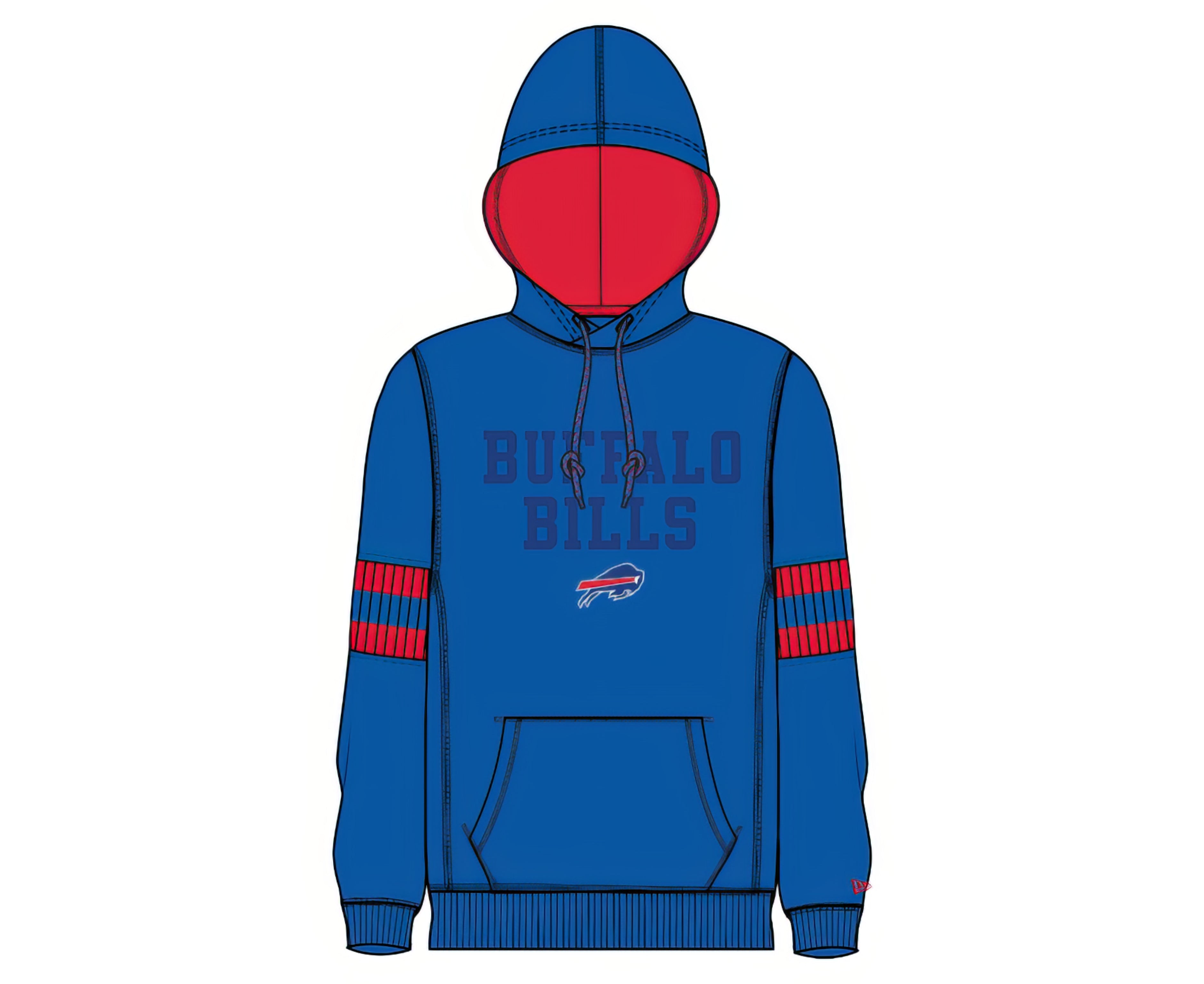 Sudadera New Era Sport Night 24 Buffalo Bills