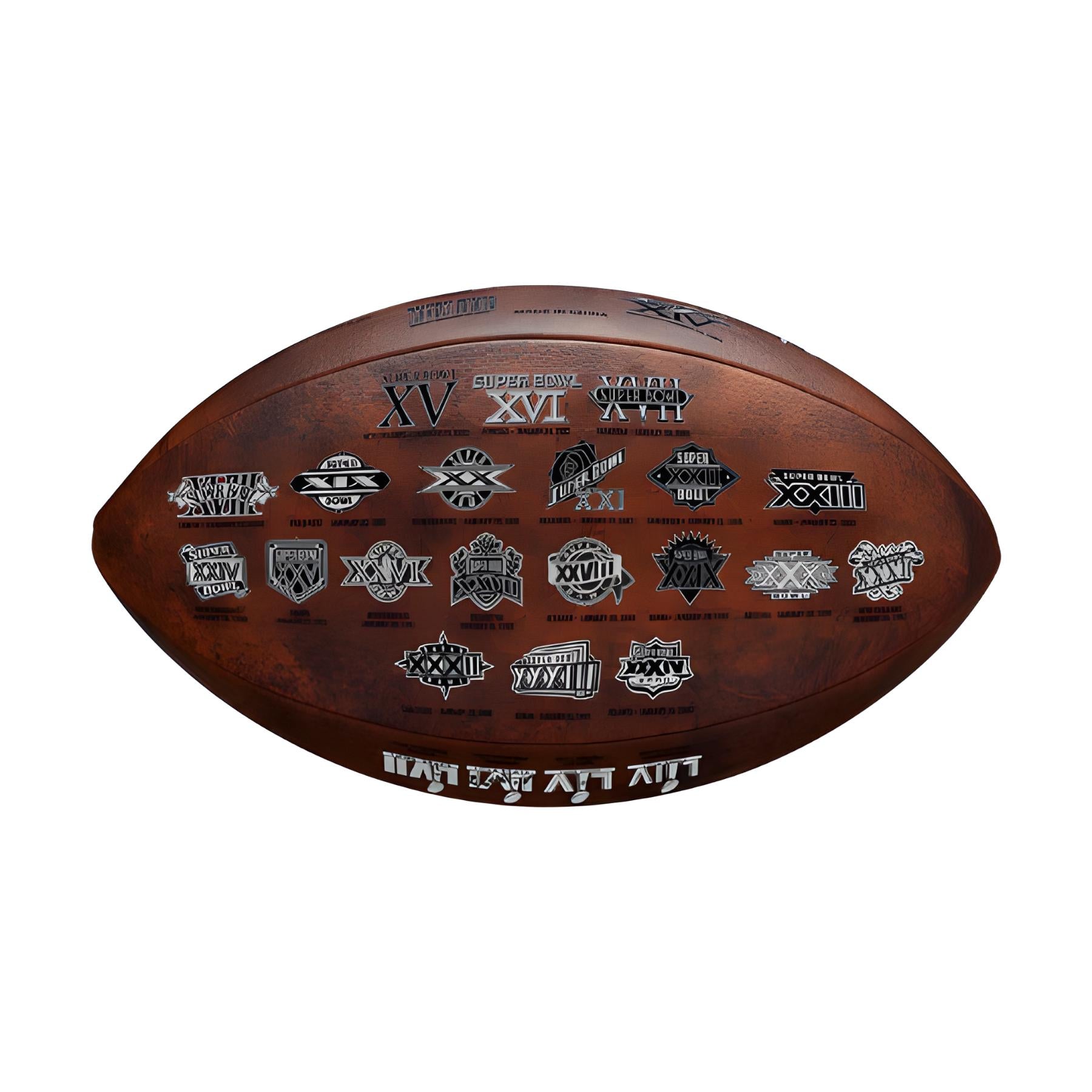 Balón Wilson Super Bowl Lviii Throwback Logos Official