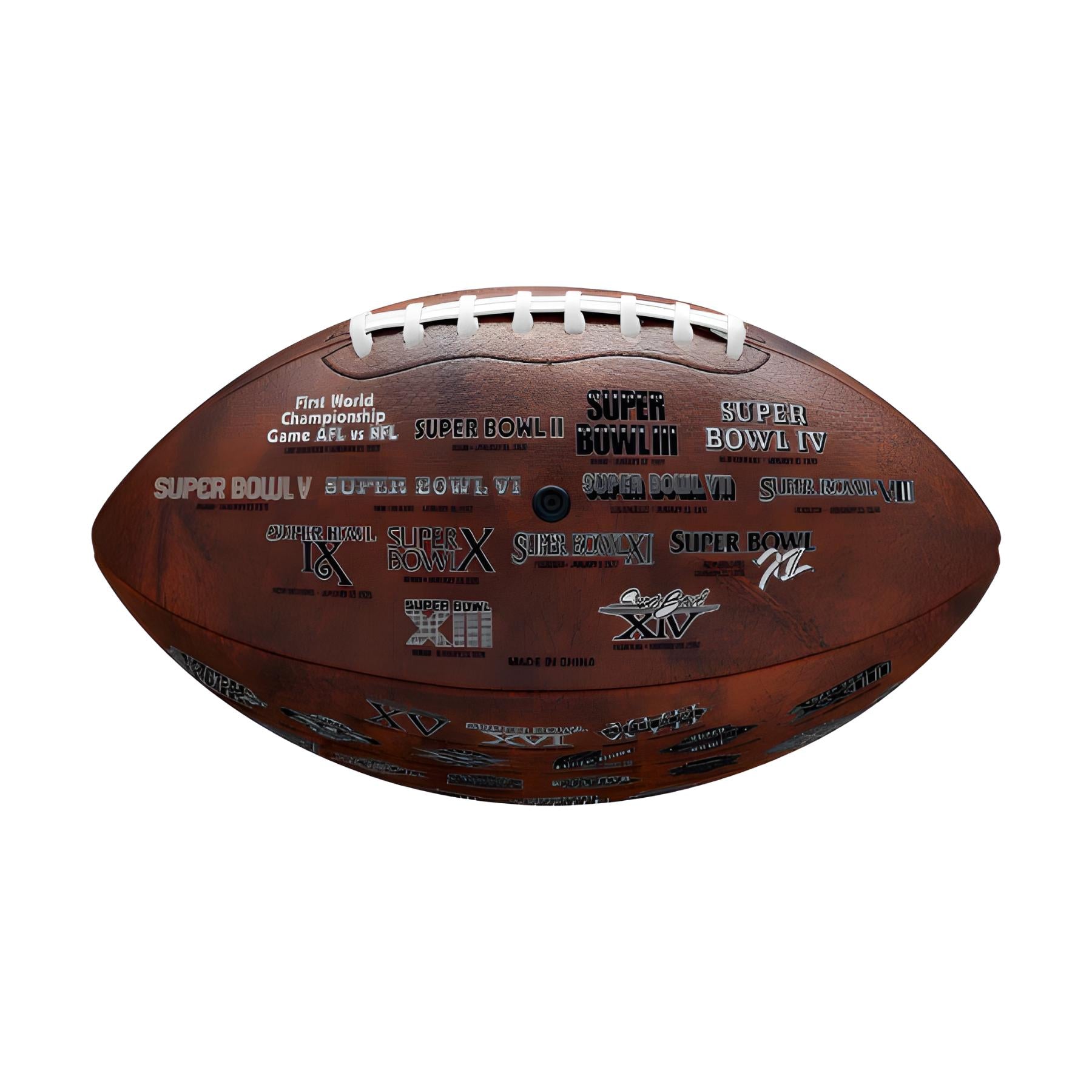 Balón Wilson Super Bowl Lviii Throwback Logos Official