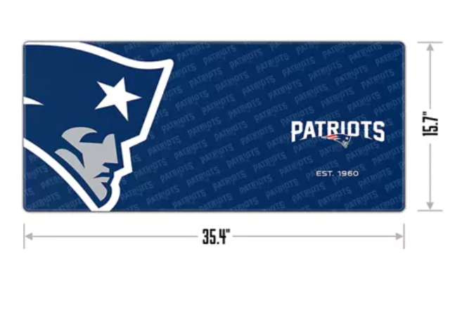 Tapete Desk Pad Logo Patriots