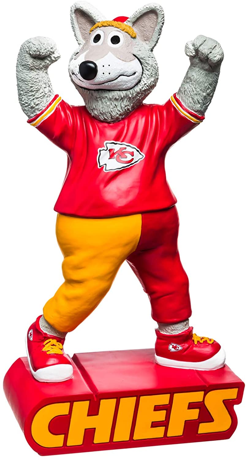 Evergreen Kansas City Chiefs Mascot Statue